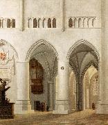 Pieter Jansz Saenredam Interior of the Church of St Bavo at Haarlem Spain oil painting artist